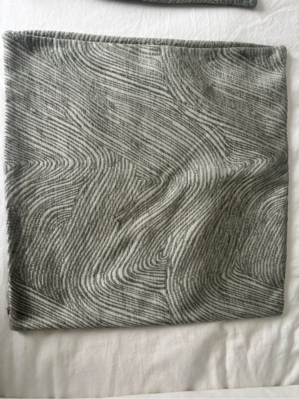 West Elm Geode Cut Velvet Pillow Cover — 18x18 (selling as set of 2)